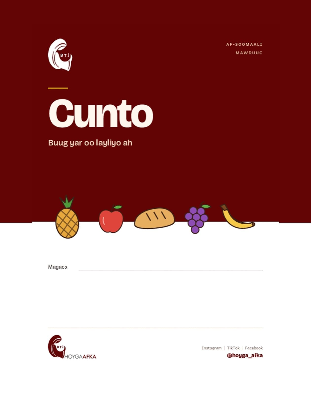 Cuunto - Øvelseshæfte
